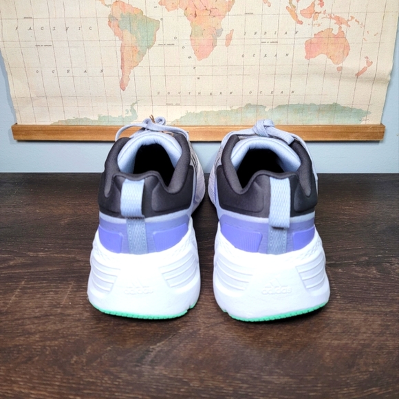 BRAND NEW Adidas Questar Silver/Carbon/Purple Running Sneaker Mens Size 11 - Picture 4 of 5